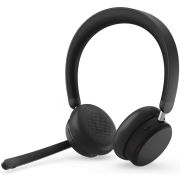 Lenovo 6550 Headset Draadloos Hoofdband Kantoor/callcenter USB Type-C Bluetooth Zwart