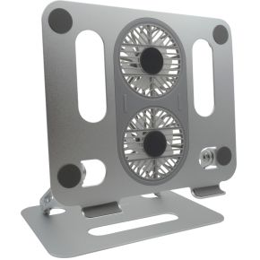 RealPower 495562 laptopstandaard Roestvrijstaal 43,2 cm (17 )