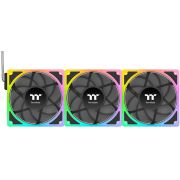 Thermaltake CL-F210-PL12SW-A Ventilator 120mm Zwart 3-Pack
