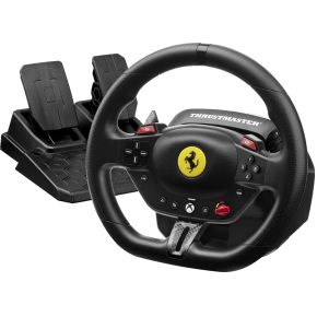 Thrustmaster T98 Ferrari 296 GTS Zwart USB Stuurwiel + pedalen Analoog/digitaal PC, Xbox One, Xbox S