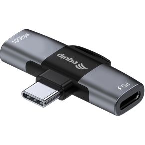 Equip 133479 tussenstuk voor kabels USB-C 2 x USB-C Grijs