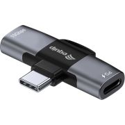 Equip 133479 tussenstuk voor kabels USB-C 2 x USB-C Grijs