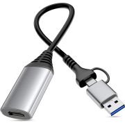 Equip 133498 USB grafische adapter 1920 x 1080 Pixels Grijs
