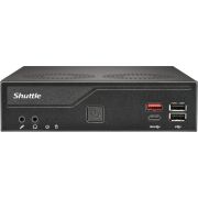 Shuttle Slim PC DH810 , S1851, 1x HDMI (2.1), 1x DP, 1x USB-C (DP), 1x 2.5" , 2x M.2, 2x LAN (Intel