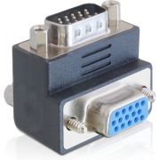 DeLOCK 65290 tussenstuk voor kabels VGA Zwart