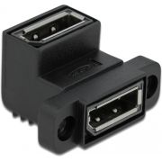 DeLOCK 81310 tussenstuk voor kabels DisplayPort Zwart