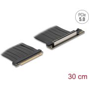 DeLOCK Riser Karte PCI Express 5.0 x16 St zu x16Slot 30cm Ka interfacekaart/-adapter