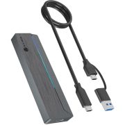 ICY BOX IB-1826MCL-CU31 behuizing voor opslagstations