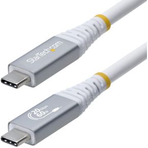 StarTech.com 3m USB4 Kabel, 20Gbps, USB-IF Gecertificeerde USB-C Kabel, 60W PD EPR, 4K 120Hz DP 1.4,