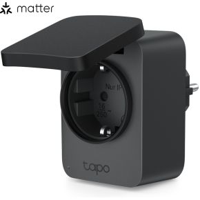 TP-Link Tapo P410M outdoor smart plug Zwart