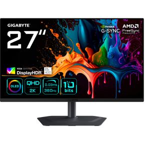Gigabyte MO27Q3 27 Quad HD 360Hz QD-OLED Gaming monitor