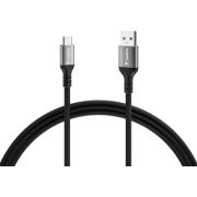 Varta 57935 USB-kabel 2 m USB A USB C Zwart, Grijs