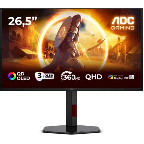 AOC Gaming G4 Q27G4SDR 26.5 Quad HD 360Hz OLED Gaming Monitor