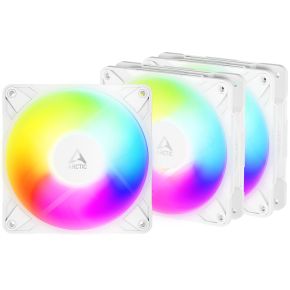 ARCTIC P12 Pro Reverse A-RGB White - 3 Pack