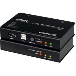 ATEN USB True 4K HDMI Cat 6 KVM verlenger (4K @ 70 m)