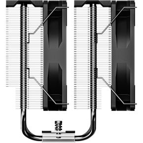 Xilence M806D.B koelsysteem voor computers Processor Luchtkoeler 12 cm Black 1 stuk(s) - afbeelding 5