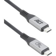 ACT AC7452 Thunderbolt 5 80Gbps 240W Alt-DP 1.50m Zwart USB-IF Gecertificeerd USB-C Kabel