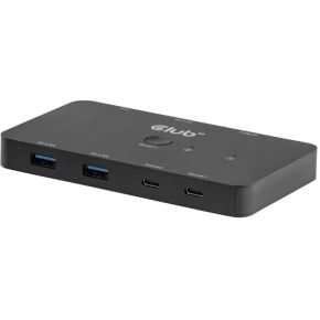 CLUB3D CSV-2512 KVM-switch Zwart