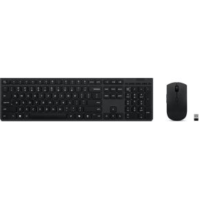 Lenovo 4X31R64317 toetsenbord Inclusief muis Kantoor RF-draadloos + Bluetooth QWERTY Belgisch, Frans