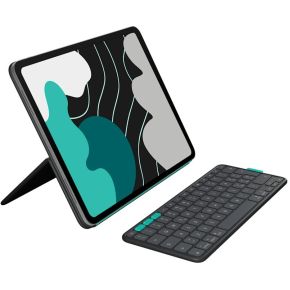 Logitech 920-013383 toetsenbord voor mobiel apparaat AZERTY Bluetooth Grafiet