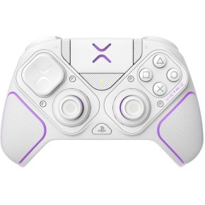 PDP 052-002-WH game controller Violet, Wit RF/USB Gamepad Analoog/digitaal PC, PlayStation 4, PlaySt