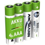 Ansmann 1311-0022 huishoudelijke batterij Oplaadbare batterij AAA Nikkel-Metaalhydride (NiMH)