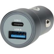 Autolader | 48 W | 1.5 / 2.0 / 3.0 A | Outputs: 2 | Poorttype: USB-A / USB-C | Automatische Voltage