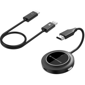 Conceptronic ATHERIC02B draadloze beeldschermadapter HDMI/USB Volledige HD Dongle