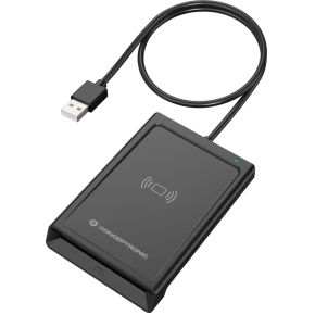 Conceptronic BIAN11B smart card reader Binnen USB USB 2.0 Zwart