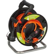 Brennenstuhl 1148500 electriciteitssnoer Zwart, Oranje 23 m