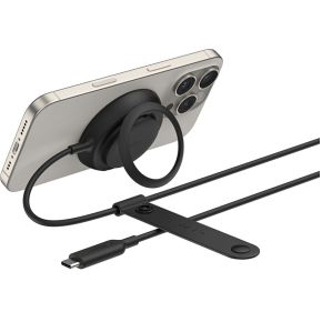 Belkin WIA014HQBK oplader voor mobiele apparatuur Hoofdtelefoons, Smartphone Zwart USB Draadloos opl