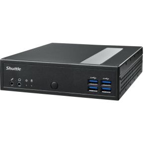 Shuttle XPC slim Barebone DL40N, Intel N150, 1x DDR5, 2x LAN (2x 2.5Gbit), 2xCOM,1xHDMI,1xDP, 1x VGA