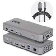 StarTech.com 201UE-USBC-DOCK laptop dock & poortreplicator Bedraad USB 3.2 Gen 2 (3.1 Gen 2) Type-C