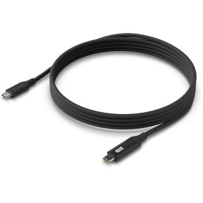 Ubiquiti UACC-Cable-USB-100W-2M-BK USB-kabel USB C Zwart, Grijs