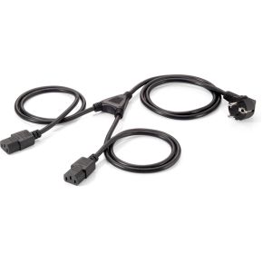 Equip 112220 electriciteitssnoer 1,8 m CEE 7/7 2 x C13 stekker