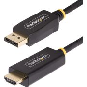 StarTech.com 1m DisplayPort naar HDMI Adapter Kabel, 4K 60Hz met HDR, DP naar HDMI 2.0b, Actieve Vid