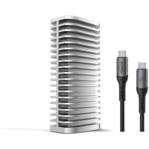 TerraMaster D1 SSD Pro SDD-behuizing Aluminium M.2