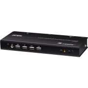 ATEN 2-poorts USB 4K HDMI Dual-Display KVMP-switch (kabels inbegrepen)