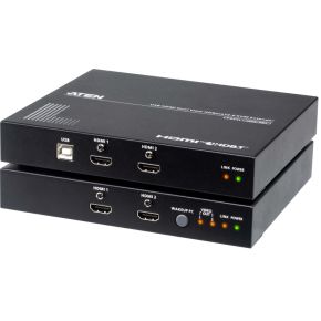 ATEN USB HDMI Dual View HDBaseT 2.0 KVM verlenger (4K@100 m voor Single View)