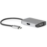DeLOCK 87776 video splitter USB Type-C 1x HDMI + 1x VGA