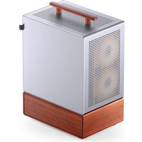 Jonsbo T7 Midi Tower Hout, Zilver