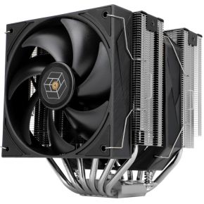 Thermalright Royal pretor 130 Processor Koelplaat/radiatoren 13 cm Zwart, Zilver