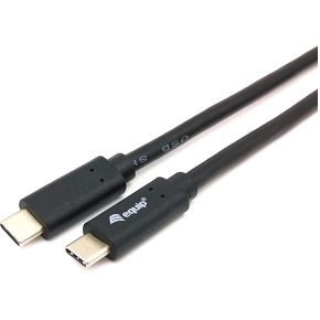 Equip 128348 USB-kabel USB 3.2 Gen 1 (3.1 Gen 1) 0,5 m USB C Zwart