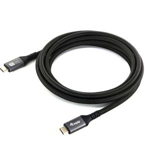 Equip 128384 USB-kabel USB4 Gen 2x2 3 m USB C Zwart