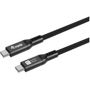 Equip 128442 USB-kabel USB4 Gen 4x2 2 m USB C Zwart