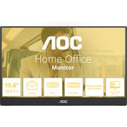 AOC 16T20E2 15.6" Full HD IPS Draagbare monitor