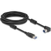 DeLOCK 81107 USB-kabel USB 3.2 Gen 1 (3.1 Gen 1) 5 m USB A USB B Zwart