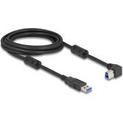 DeLOCK 81110 USB-kabel USB 3.2 Gen 1 (3.1 Gen 1) 3 m USB A USB B Zwart