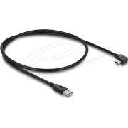 DeLOCK 81650 USB-kabel USB 2.0 2 m USB A Mini-USB B Zwart