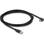 DeLOCK 81652 USB-kabel USB 2.0 2 m USB A Mini-USB B Zwart
